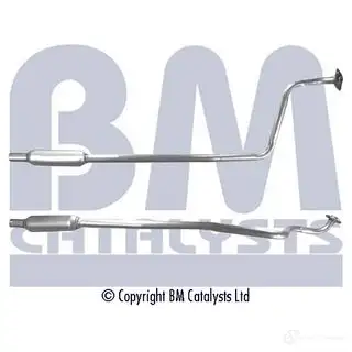 Выхлопная труба глушителя BM CATALYSTS bm50048 5052746010329 2864067 N75 LP изображение 0