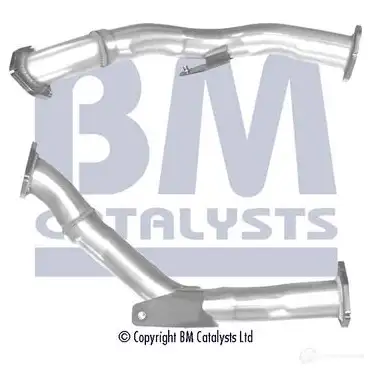 Выхлопная труба глушителя BM CATALYSTS 2864372 bm50408 5052746131925 18W VO