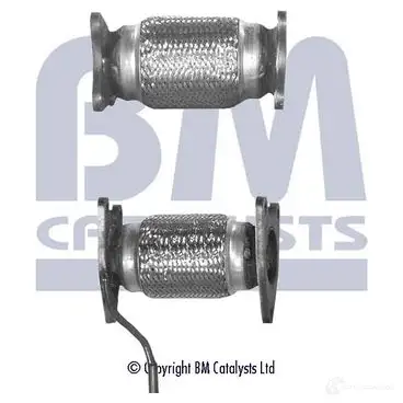 Выхлопная труба глушителя BM CATALYSTS bm50029 5052746010138 2864051 C VCM8