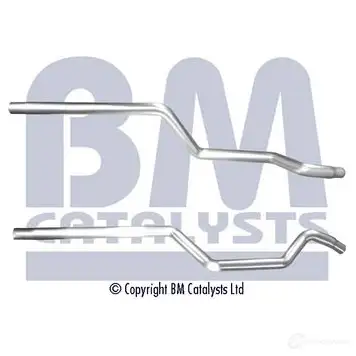 Выхлопная труба глушителя BM CATALYSTS 1438753711 8J 687RJ bm50659