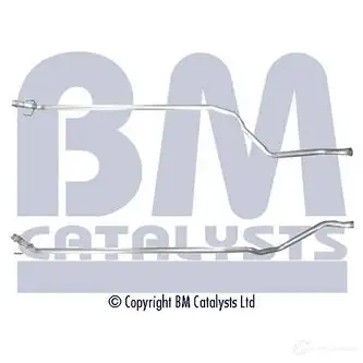 Выхлопная труба глушителя BM CATALYSTS bm50342 W ZLJ0GJ 5052746121001 2864311 изображение 0