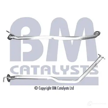 Выхлопная труба глушителя BM CATALYSTS 8MP W9 5052746164978 1202683786 bm50589 изображение 0