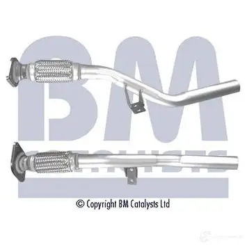 Выхлопная труба глушителя BM CATALYSTS bm50606 IQ9S2 2N 1438753733