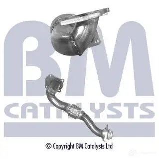 Выхлопная труба глушителя BM CATALYSTS 5052746022346 2864548 EM4 EOVK bm70151 изображение 0