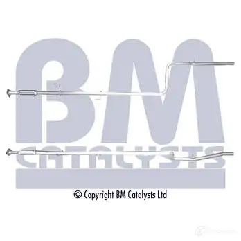 Выхлопная труба глушителя BM CATALYSTS bm50217 5052746086201 2864215 659FX YZ изображение 0