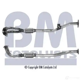 Выхлопная труба глушителя BM CATALYSTS bm70142 Q1 9H6YL 5052746022254 2864540