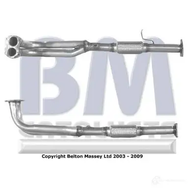 Выхлопная труба глушителя BM CATALYSTS bm70046 XTWV 8 2864462 5052746021295