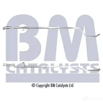 Выхлопная труба глушителя BM CATALYSTS 5052746120110 J3SBVI Q 2864297 bm50327 изображение 0