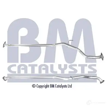 Выхлопная труба глушителя BM CATALYSTS 2864305 T UXY2Q 5052746120899 bm50336 изображение 0