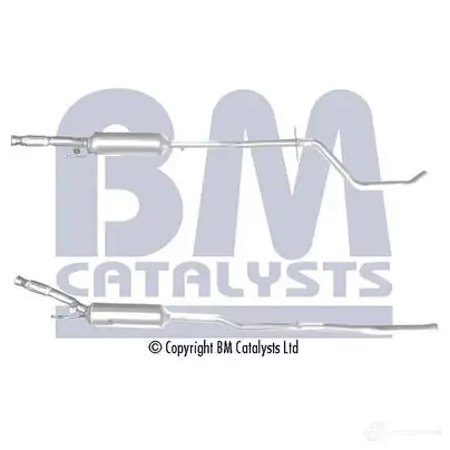 Сажевый фильтр BM CATALYSTS Z2KTL W bm11320h 1192266206