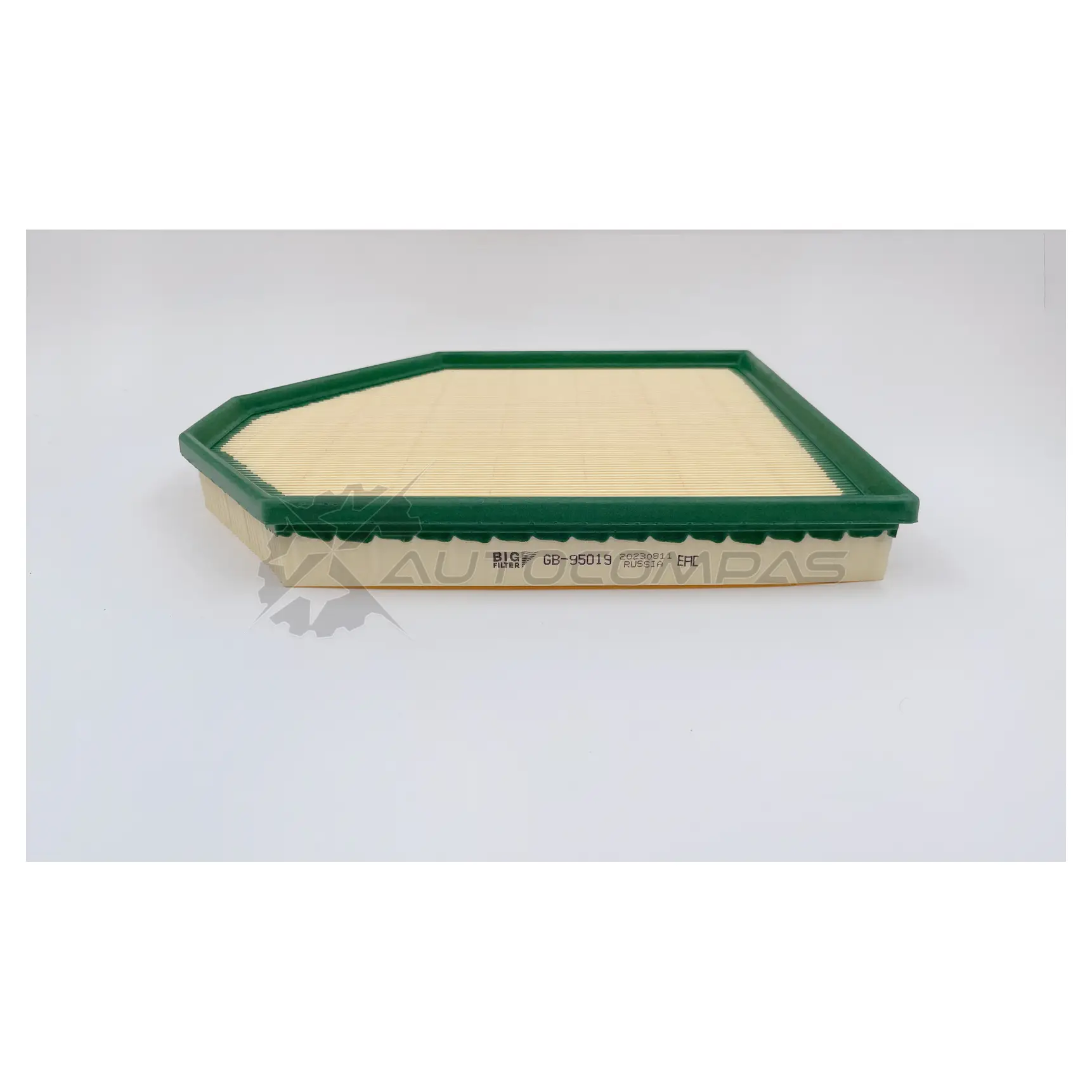Воздушный фильтр плоский BIG FILTER W AK0G4 1441295784 gb95019 - Изображение 1