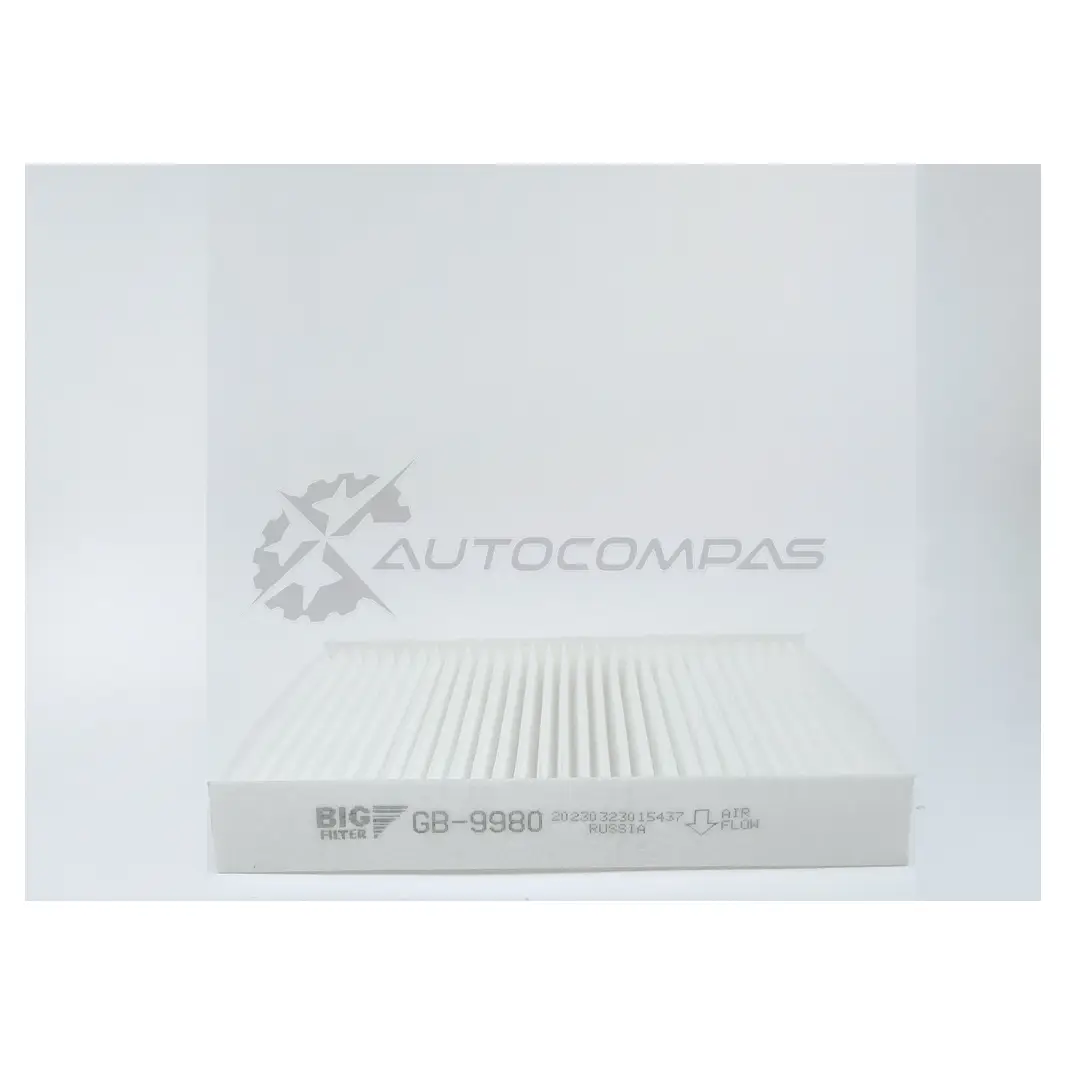 Салонный фильтр BIG FILTER 1441296253 gb9980 1XUU8 M - Изображение 1