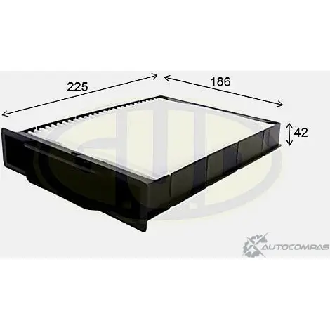 Салонный фильтр G.U.D. FWWZ7A 1422946219 HQN CT GCF2316