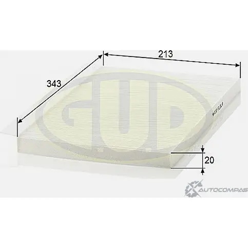 Салонный фильтр G.U.D. H ZT0Z NYHJO GCF3562 1422946300
