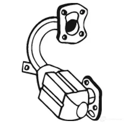 Катализатор BOSAL U 5E18 528258 3351640994837 099-483