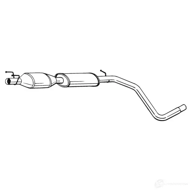 Катализатор BOSAL 099232 528055 R6Q INQS 3351640992321 изображение 0