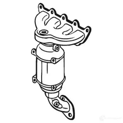 Катализатор BOSAL 3351640901811 090-181 0HE X71 1199818625