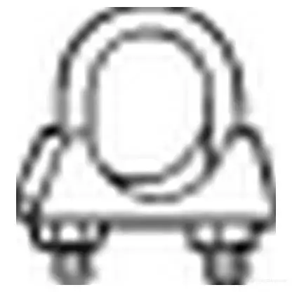Крепление глушителя BOSAL 1423230714 Y J9Y3O 3351642508605 250-860 - Изображение 1