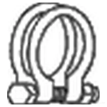 Крепление глушителя BOSAL 530401 3351642504614 ZQZUL 4 250-461 - Изображение 1