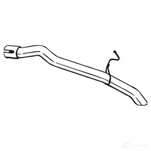 Выхлопная труба глушителя BOSAL 535366 3351647501953 X9L 84 750-195