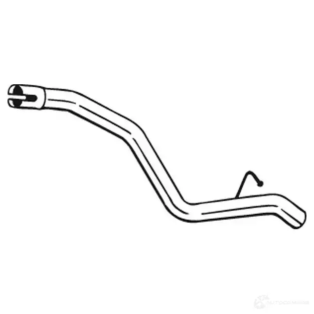 Выхлопная труба глушителя BOSAL 3XV TEBI 750-065 535327 3351647500659