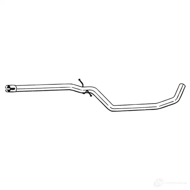 Выхлопная труба глушителя BOSAL 536082 F4C AXP 3351648500016 850-001