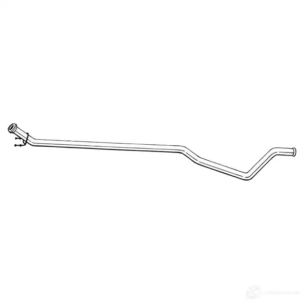 Выхлопная труба глушителя BOSAL 536476 BZZ 1P 3351649521539 952-153 изображение 0