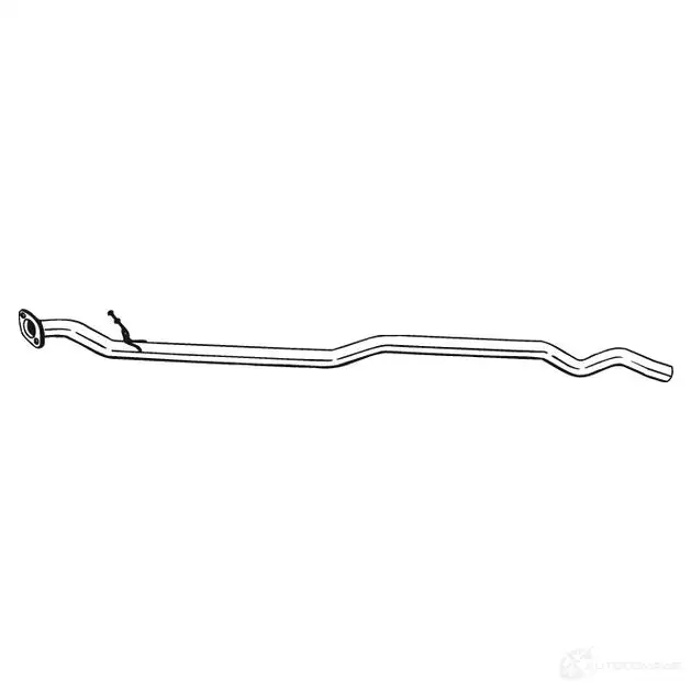 Выхлопная труба глушителя BOSAL 2PDJ2 JP 536141 850-233 3351648502331