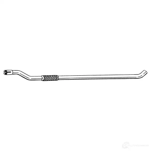 Выхлопная труба глушителя BOSAL B2X E46S 536492 956-135 3351649561351 изображение 0