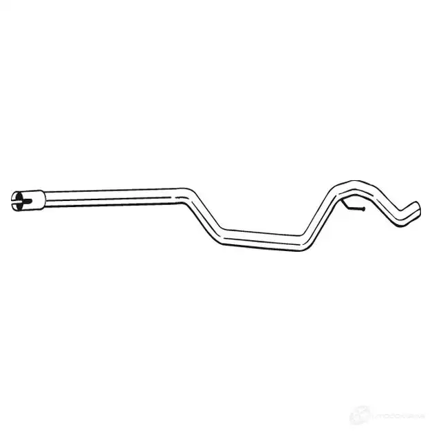 Выхлопная труба глушителя BOSAL 855-001 4N3U OR 536196 3351648550011 изображение 0