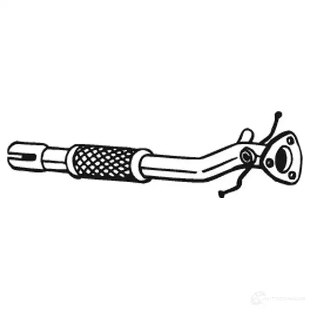 Выхлопная труба глушителя BOSAL 4C IOOK 750-199 3351647501991 535368 изображение 0