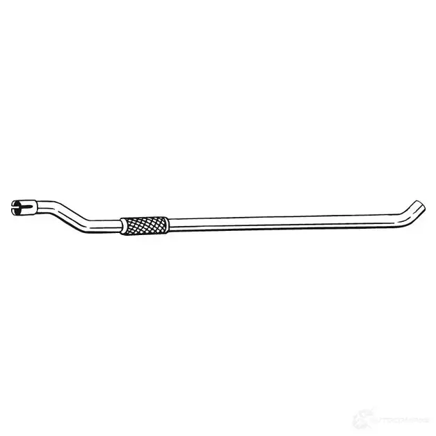 Выхлопная труба глушителя BOSAL 536470 3351649521379 OM N8P5 952-137