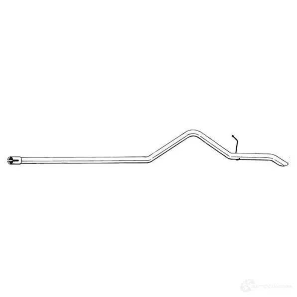 Выхлопная труба глушителя BOSAL 3351649000416 Z W88CWL 900-041 536365