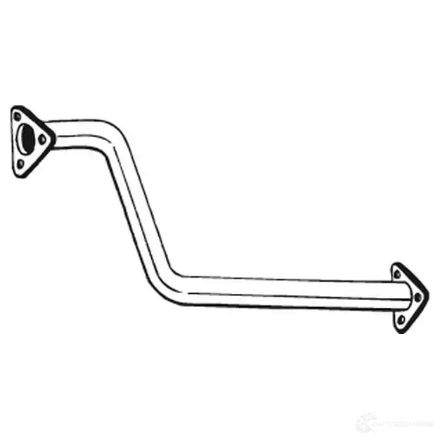 Выхлопная труба глушителя BOSAL 3351648350154 535990 LV2L EA 835-015