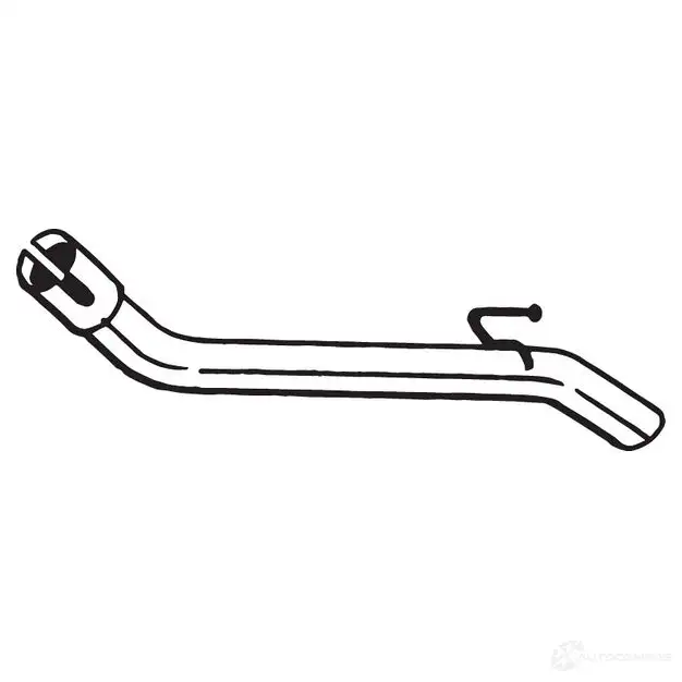 Выхлопная труба глушителя BOSAL 750-323 Z44G WZ 1438753847