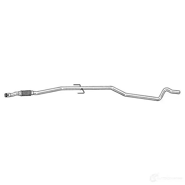 Выхлопная труба глушителя BOSAL 536449 H QVJXT 950-063 3351649500633