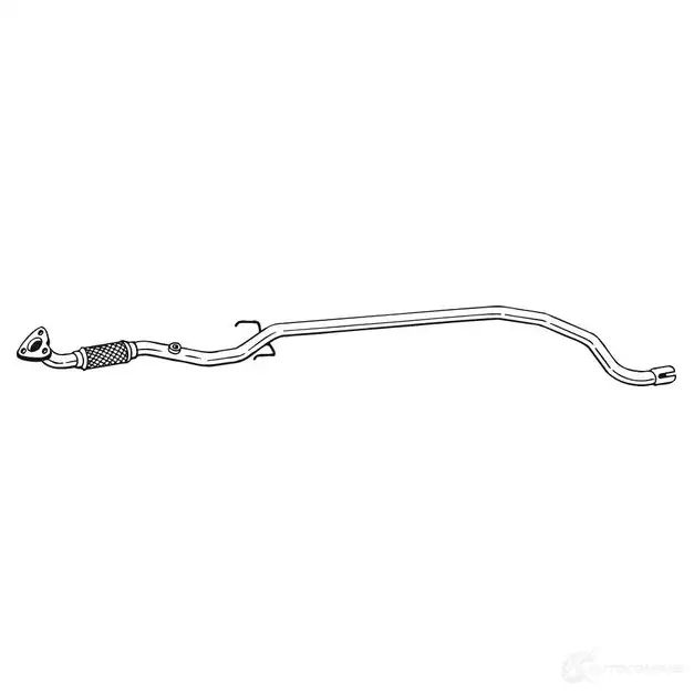 Выхлопная труба глушителя BOSAL 950-125 4 932D7J 1438753871