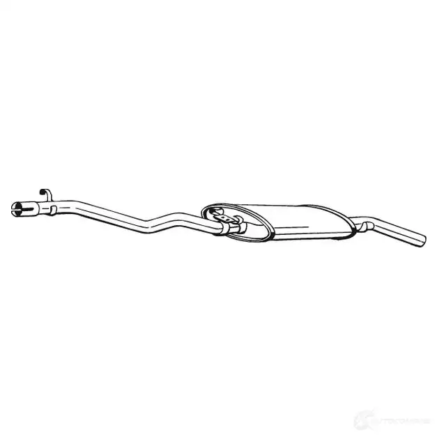 Передний глушитель BOSAL 3351642820318 533505 282031 M B8YB4