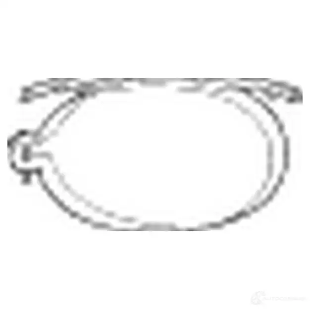 Кронштейн глушителя BOSAL 530538 EV2 2TV 3351642518376 251-837