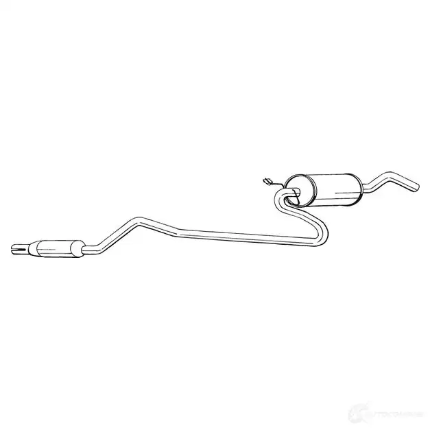Резонатор BOSAL 9 G35U 534476 288-773 3351642887731