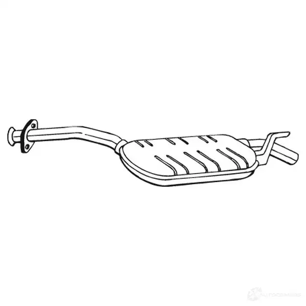 Резонатор BOSAL 3351641751750 1ZIDY I 529337 175-175