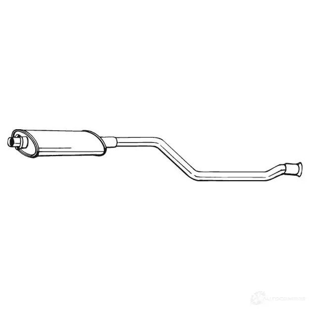 Резонатор BOSAL 7N3 W7L 533411 281-545 3351642815451 изображение 0