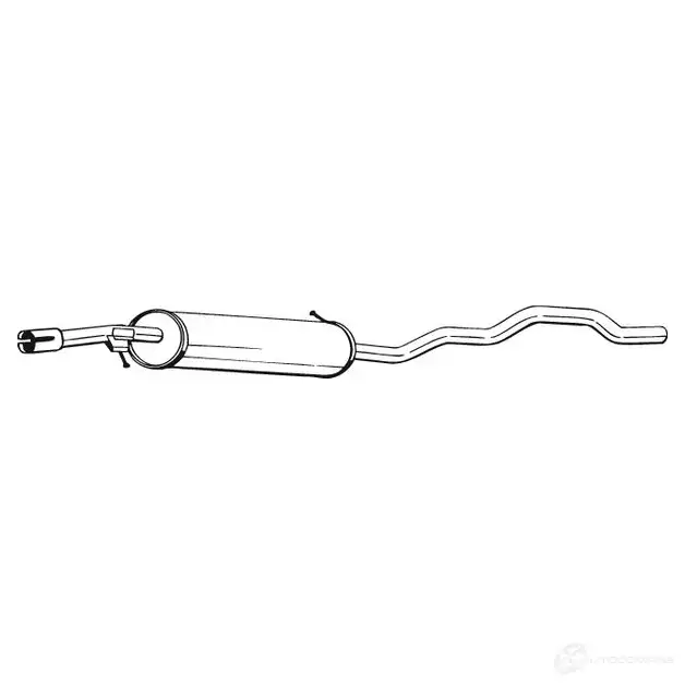 Резонатор BOSAL 285541 534121 3351642855419 NZURFG B