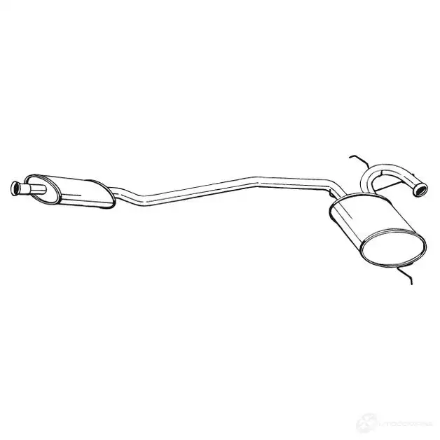 Резонатор BOSAL Q7Y F16 533715 3351642832137 283-213 изображение 0