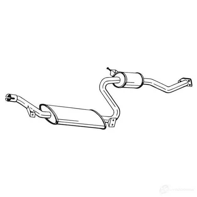 Резонатор BOSAL 3351642836036 283-603 8YK8 INP 533800