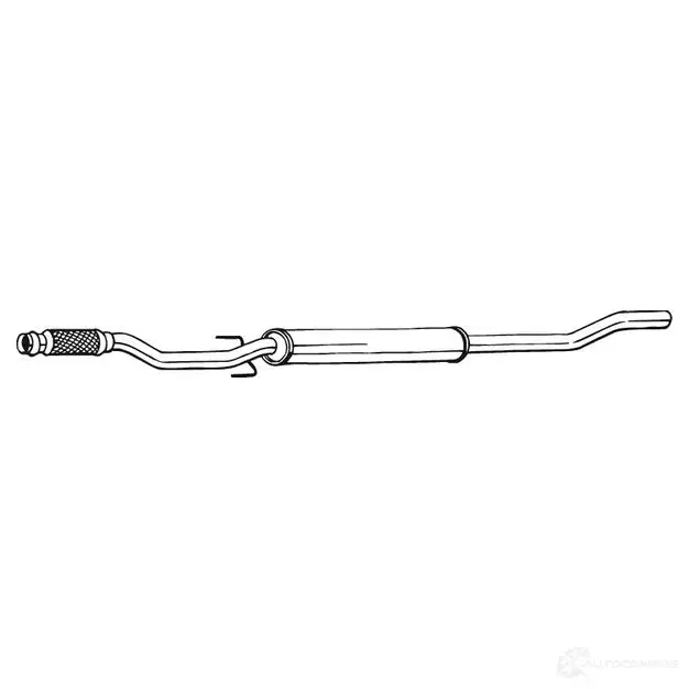 Резонатор BOSAL 534252 X4UJ 0 286-411 3351642864114