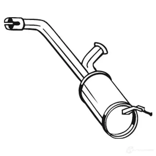 Резонатор BOSAL 135-095 3351641350953 528744 KFPG G89 изображение 0