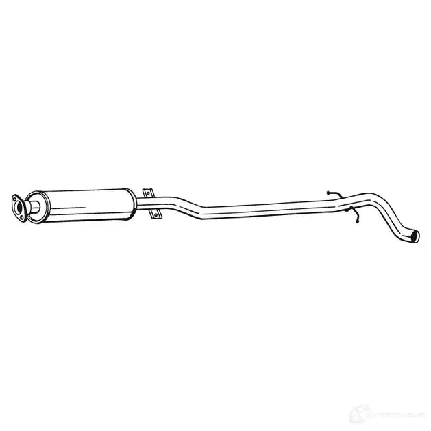 Резонатор BOSAL 8SL IKAV 286-185 3351642861854 534211