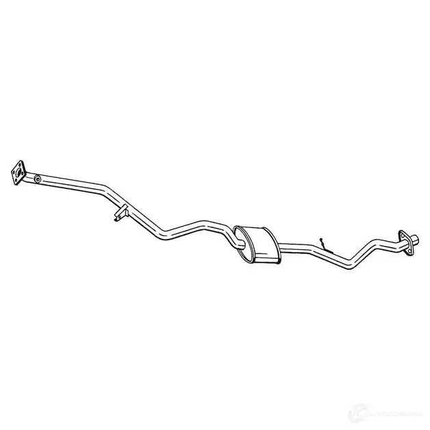 Резонатор BOSAL 534666 3351642934138 293413 QQ5BY C