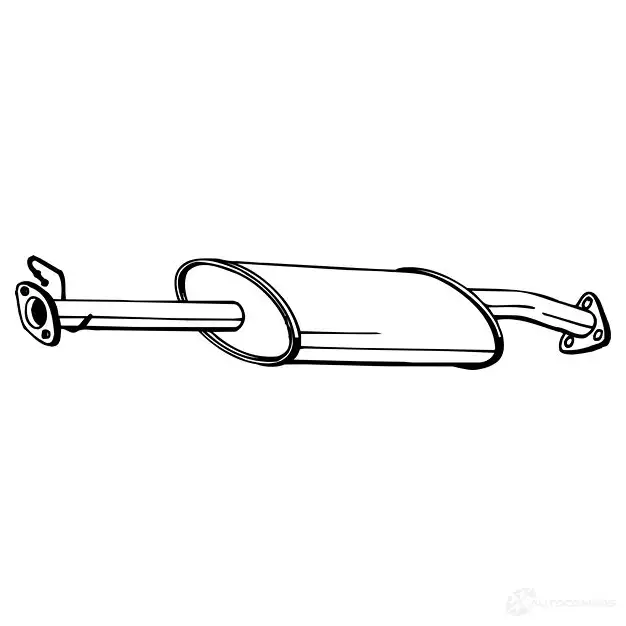 Резонатор BOSAL 529860 211-073 4T14OD F 3351642110730